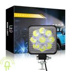 NIEUW! LED Werklamp vierkant 27 watt 10-30v Compact Beam, Caravans en Kamperen, Caravan accessoires, Nieuw