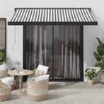 vidaXL Luifel uittrekbaar 3,5x2,5 m stof en aluminium, Tuin en Terras, Verzenden, Nieuw