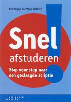 Snel afstuderen 9789046900031, Verzenden, Zo goed als nieuw