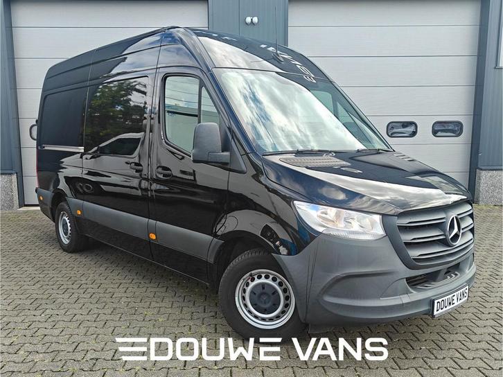 Zakelijke Lease |  Mercedes-Benz Sprinter L2H2 Aut 316 163PK, Auto's, Bestelauto's, Lease, Zwart, Automaat, Financial lease, Overige kleuren
