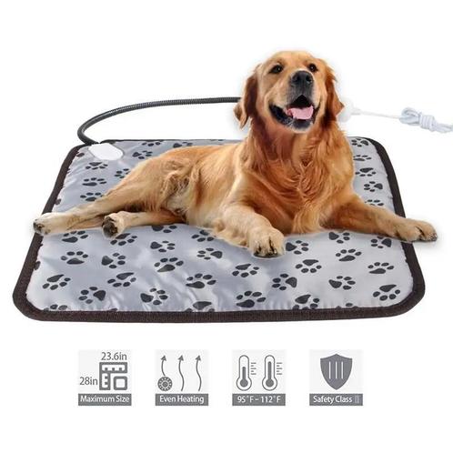 Elektrische Deken voor Huisdieren – 50x70 cm – Waterdichte &, Dieren en Toebehoren, Honden-accessoires, Nieuw, Verzenden
