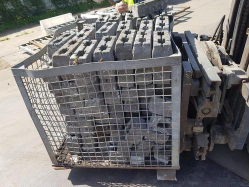 6 - Grasklinkers, open klinkers, pad, verharding, Tuin en Terras, Tegels en Klinkers, Klinkers, Gebruikt, 10 m² of meer, Beton
