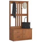vidaXL Halboom SANDENS 87x40x159,5 cm massief grenenhout, Verzenden, Nieuw