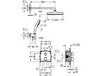 GROHE Precision - Inbouw douchesysteem - Thermostaatkraan, Verzenden, Zo goed als nieuw