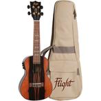 Flight DUC460EQ Concert Elektro-Acoustische Ukulele met tas, Muziek en Instrumenten, Ophalen of Verzenden, Nieuw