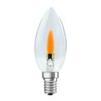 LEDmaxx LED Kaarslamp vlameffect E14 1W 1900K Flicker Flame, Ophalen of Verzenden, Nieuw