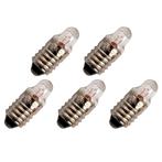 Signaallamp E10 1.2V 0.26W - 216 mAh - 5 stuks - T9, Verzenden, Nieuw