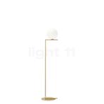 Flos IC Lights F1, messing mat (Staande lampen, Verlichting), Verzenden, Nieuw, Glas