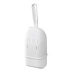 ProPlus Mini wc-borstel met houder - wit - compact en mak..., Caravans en Kamperen, Ophalen of Verzenden, Nieuw