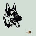 Stalen Herdershond wanddecoratie, Huis en Inrichting, Woonaccessoires | Wanddecoraties, Verzenden, Nieuw