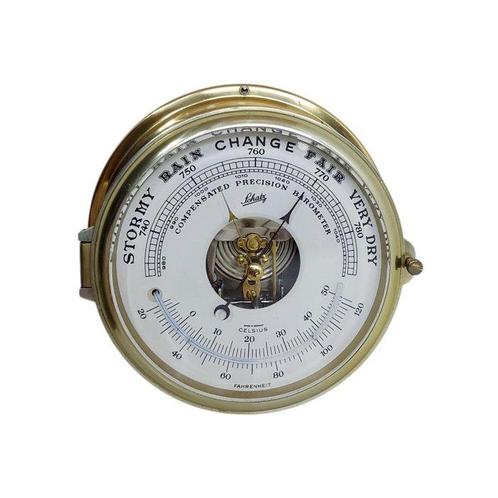 Schatz & Sohne Gecompenseerde precisiebarometer - Glas,, Antiek en Kunst, Curiosa en Brocante