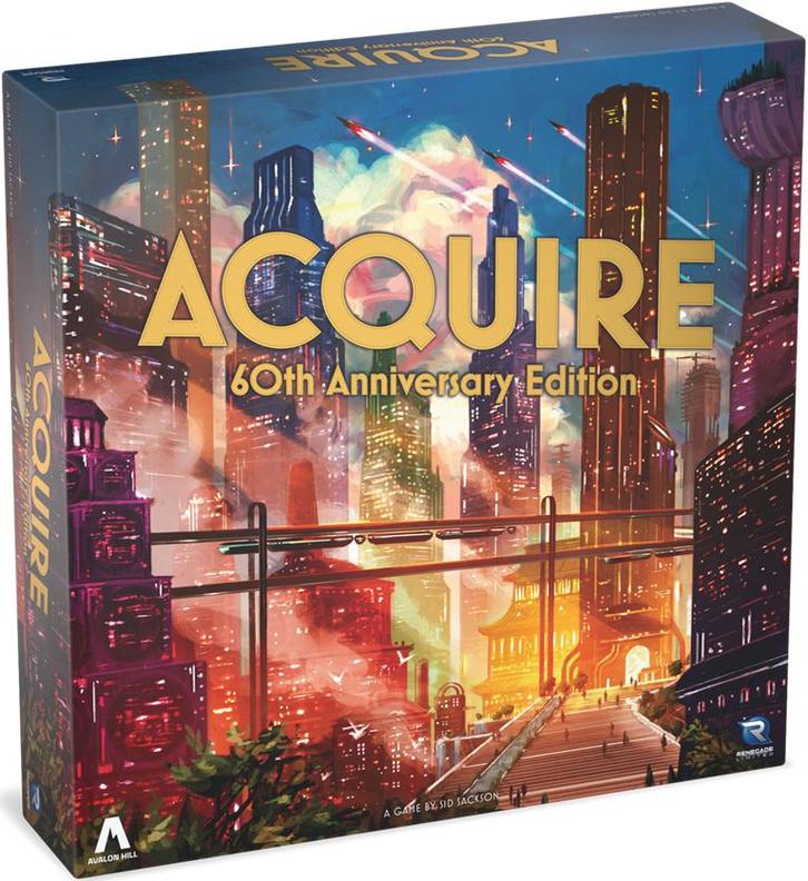 Acquire - 60th Anniversary Edition | Renegade -, Hobby en Vrije tijd, Gezelschapsspellen | Bordspellen, Nieuw, Verzenden