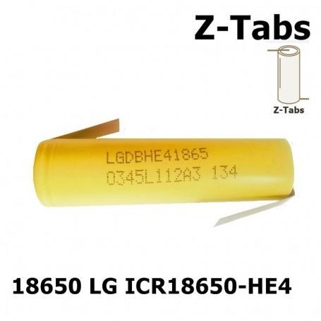 ICR18650-HE4 20A 2500mAh 1 Stuk (18650 formaat), Audio, Tv en Foto, Accu's en Batterijen, Nieuw, Verzenden