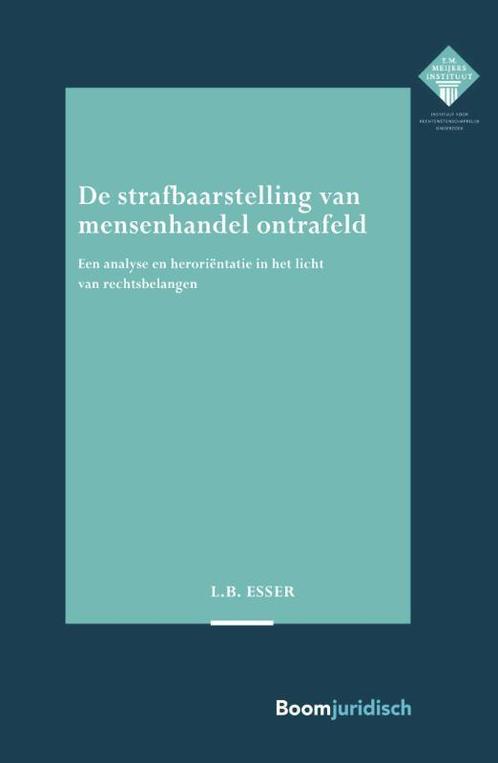 De strafbaarstelling van mensenhandel ontrafel 9789462906976, Boeken, Schoolboeken, Zo goed als nieuw, Verzenden