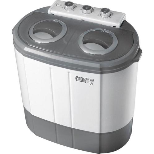 Camry CR 8052 camping mini wasmachine met dubbele trommel, Caravans en Kamperen, Kampeeraccessoires, Ophalen of Verzenden