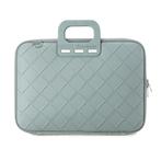 Bombata Intrecciato 15 / 16 inch Laptoptas Vlecht Lichtblauw, Computers en Software, Laptoptassen, Verzenden, Nieuw