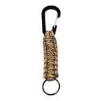 Paracord Sleutelhanger Desert Camo - Karabijn, Ophalen of Verzenden, Nieuw