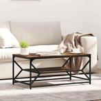 vidaXL Salontafel Gerookt eiken 90 x 50 x 40 cm, Huis en Inrichting, Verzenden, Nieuw, 50 tot 100 cm, Minder dan 50 cm