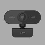Zazitec Z10P webcam met microfoon | 2592 x 1944 | Autofocus, Computers en Software, Webcams, Ophalen of Verzenden, Nieuw