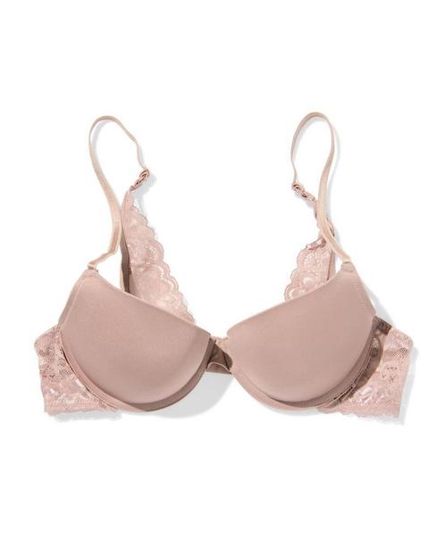 HEMA Voorgevormde push-up beugel bh beige, Kleding | Dames, Ondergoed en Lingerie, Verzenden