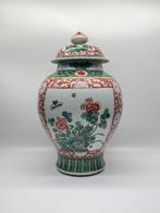 Balustervaas - Porselein - China - Familie Verte, Antiek en Kunst