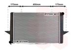 RADIATOR VOOR VOLVO 850 1991-1997 8601353, Ophalen of Verzenden, Nieuw