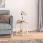 vidaXL Salontafel Ø 42,5x45 cm massief grenenhout, Huis en Inrichting, Tafels | Salontafels, Minder dan 50 cm, 50 tot 100 cm, Verzenden