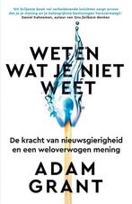 9789400514119 Weten wat je niet weet Adam Grant, Boeken, Verzenden, Nieuw, Adam Grant