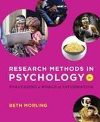Research Methods in Psychology 9780393936933, Zo goed als nieuw