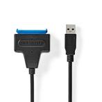 Nedis USB-A naar SATA adapter voor 2,5, Computers en Software, Harde schijven, Nieuw, Ophalen of Verzenden