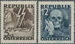 Oostenrijk 1945 - Blitz en Maske - MNH - Michel VI/VII, Gestempeld