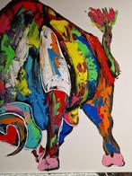 Henry Escobar - BULL COLORE XL, Antiek en Kunst
