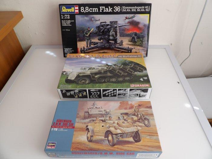 Airfix, Revell, Dragon, Hasegawa - Bouwpakket (5) - 5x, Kinderen en Baby's, Speelgoed | Overig