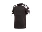 adidas - Squadra 21 Jersey Youth - Voetbalshirt zwart - 128, Nieuw