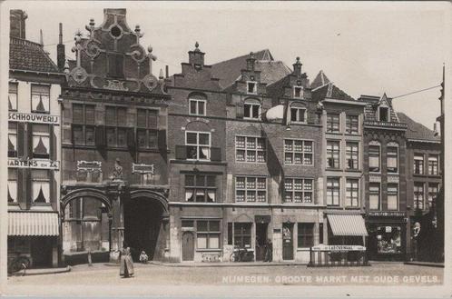 NIJMEGEN - Groote Markt met Oude Gevels, Verzamelen, Ansichtkaarten | Nederland, Verzenden