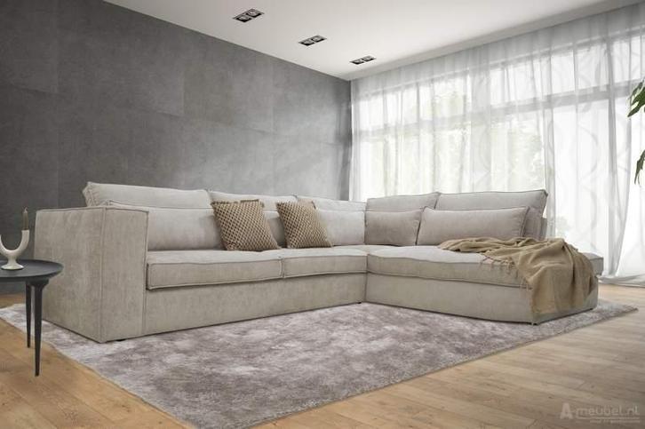 Hoekbank Blaricum - hoekbanken, Huis en Inrichting, Banken | Sofa's en Chaises Longues, Nieuw, Stof