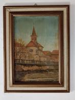 Antonio Enrico Fiorentino (1894-1962) - Chiesa di San Marco, Antiek en Kunst, Kunst | Schilderijen | Klassiek
