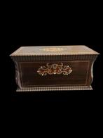 Doos - Messing, Hout