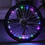 LED fietswiel verlichting - 20 LED - RGB, Nieuw, Ophalen of Verzenden
