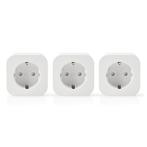 Nedis Wi-Fi Smart-Stekker | Schuko Type-F | 10 A |, Ophalen of Verzenden, Nieuw