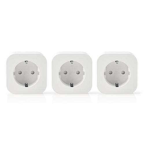 Nedis Wi-Fi Smart-Stekker | Schuko Type-F | 10 A |, Doe-het-zelf en Verbouw, Alarmsystemen, Ophalen of Verzenden