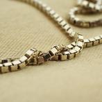 Gouden Venetiaanse schakelketting, Ophalen of Verzenden, Gebruikt, Overige kleuren, Goud