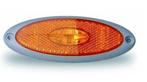 Jokon Zijmarkering LED SMLR2010 Ovaal Opbouw Oranje-Grijs, Caravans en Kamperen, Ophalen of Verzenden, Nieuw