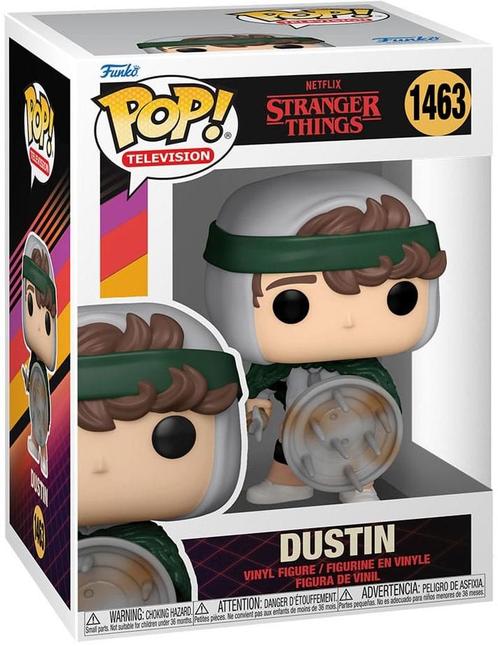 Funko Pop! - Stranger Things Season 4 Hunter Dustin with, Verzamelen, Poppetjes en Figuurtjes, Nieuw, Verzenden