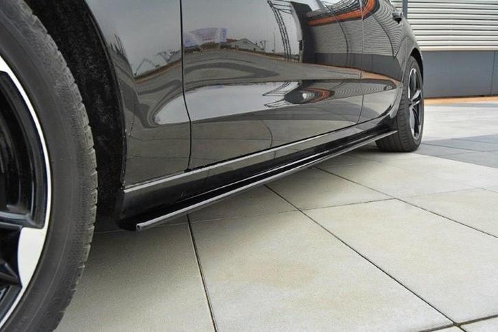ZijSkirts Diffusers Audi A6 C7 Glanzend Zwart, Auto-onderdelen, Carrosserie en Plaatwerk, Ophalen of Verzenden