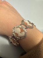 Armband Zilver - Cammei dama in corniola, Nieuw