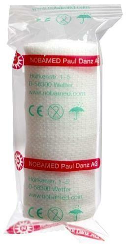 Elastisch fixatiezwachtel Nobafix - 1 stuk in cellofaan - 8, Diversen, Verpleegmiddelen, Nieuw, Verzenden