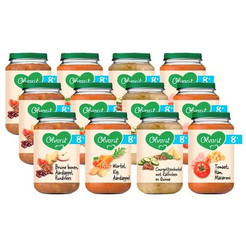 Olvarit 8+M Maaltijd Variatiemenu, Kinderen en Baby's, Babyvoeding en Toebehoren, Nieuw, Verzenden