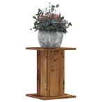 vidaXL Plantenstandaards 2 st 30x30x40 cm bewerkt hout oud, Verzenden, Nieuw