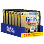 7x Finish Ultimate + All in 1 Regular Vaatwastabletten 25 st, Nieuw, Verzenden